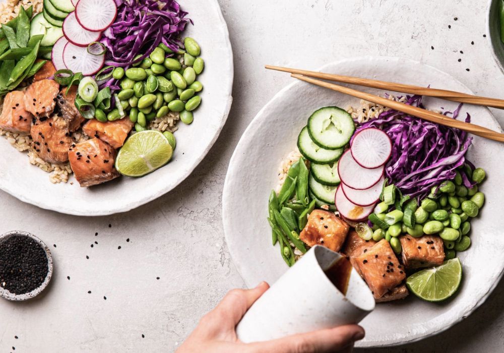 Salmon Teriyaki Poke Bowl | Recipe of the month